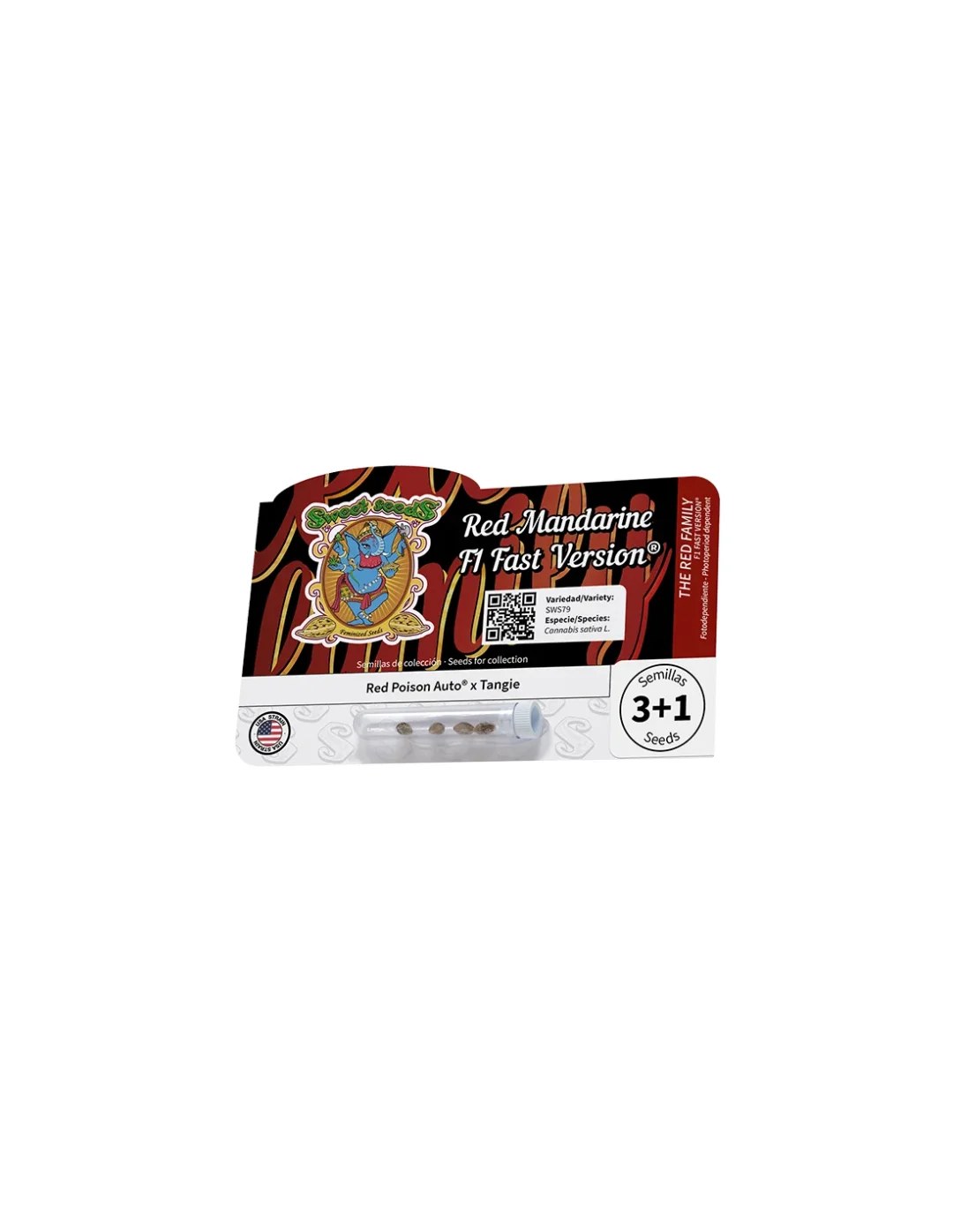 Red Mandarine F1 Fast Version® – product view 1